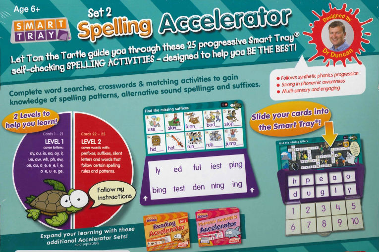 Smart Tray Spelling Accelerator set 2 3