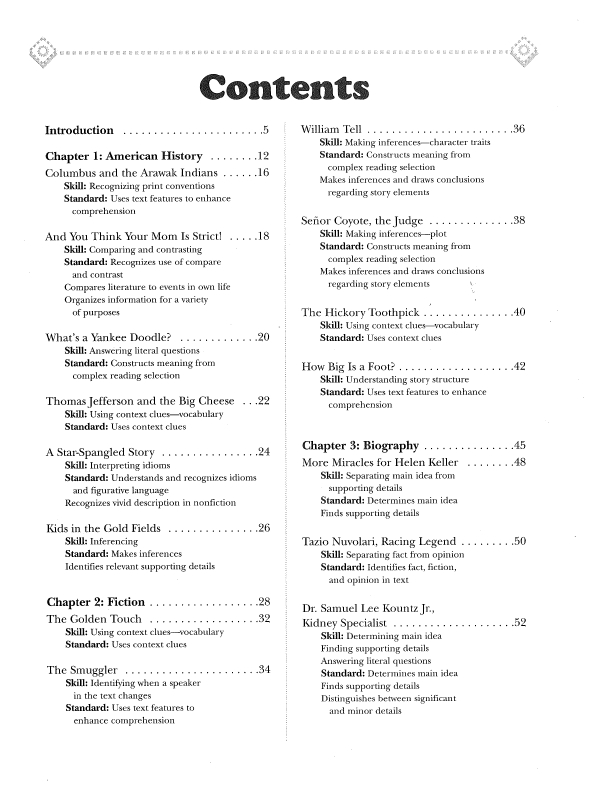 week by weeek Homework for vuilding reading comprehension Fluency Grade 3 6